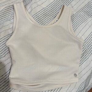 Roxy Women’s Good Keepsake XS cream cropped tank